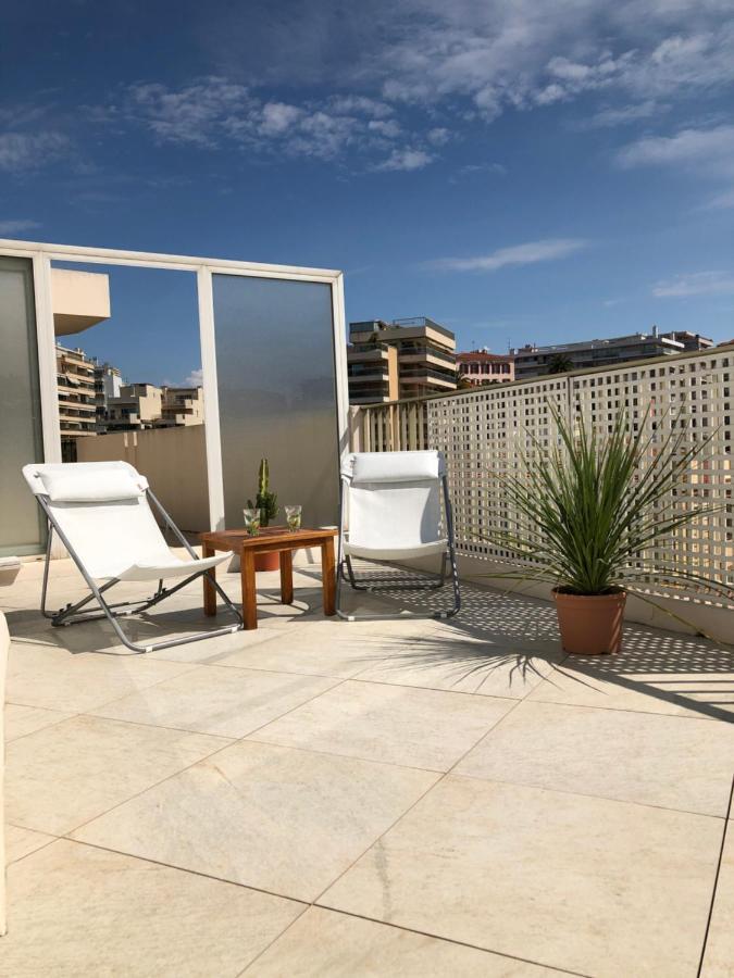 קאן Esterel Terrasses, Roof Top, Plage, Parking Payant מראה חיצוני תמונה